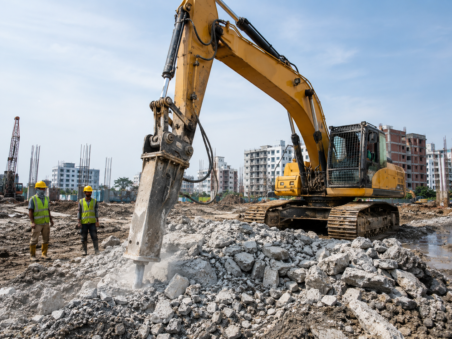 ৪৮. foundation breaking visual - RentCTG.com hammer slide