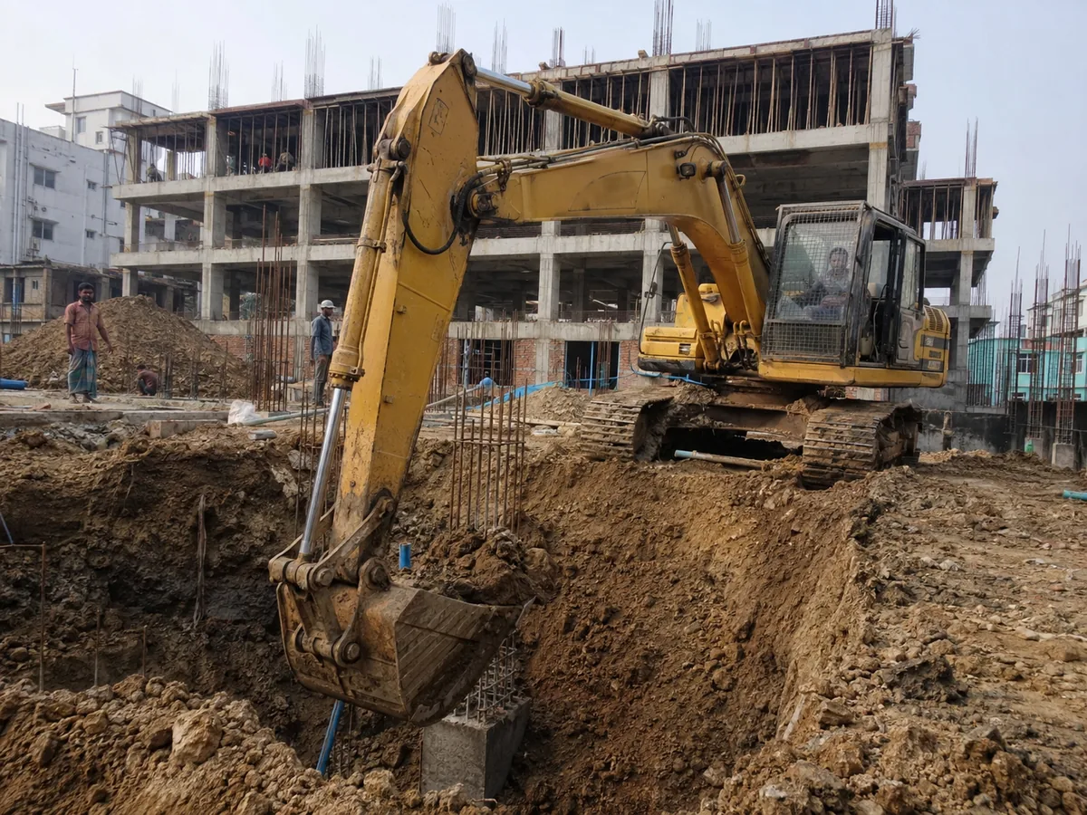 ফাউন্ডেশন trench digging - RentCTG.com Bangladesh equipment rental image 2