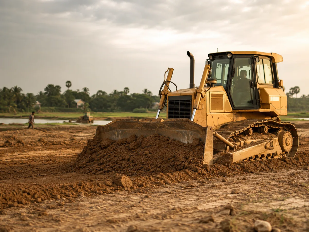 ডোজার land shaping - RentCTG.com Bangladesh equipment rental image 10