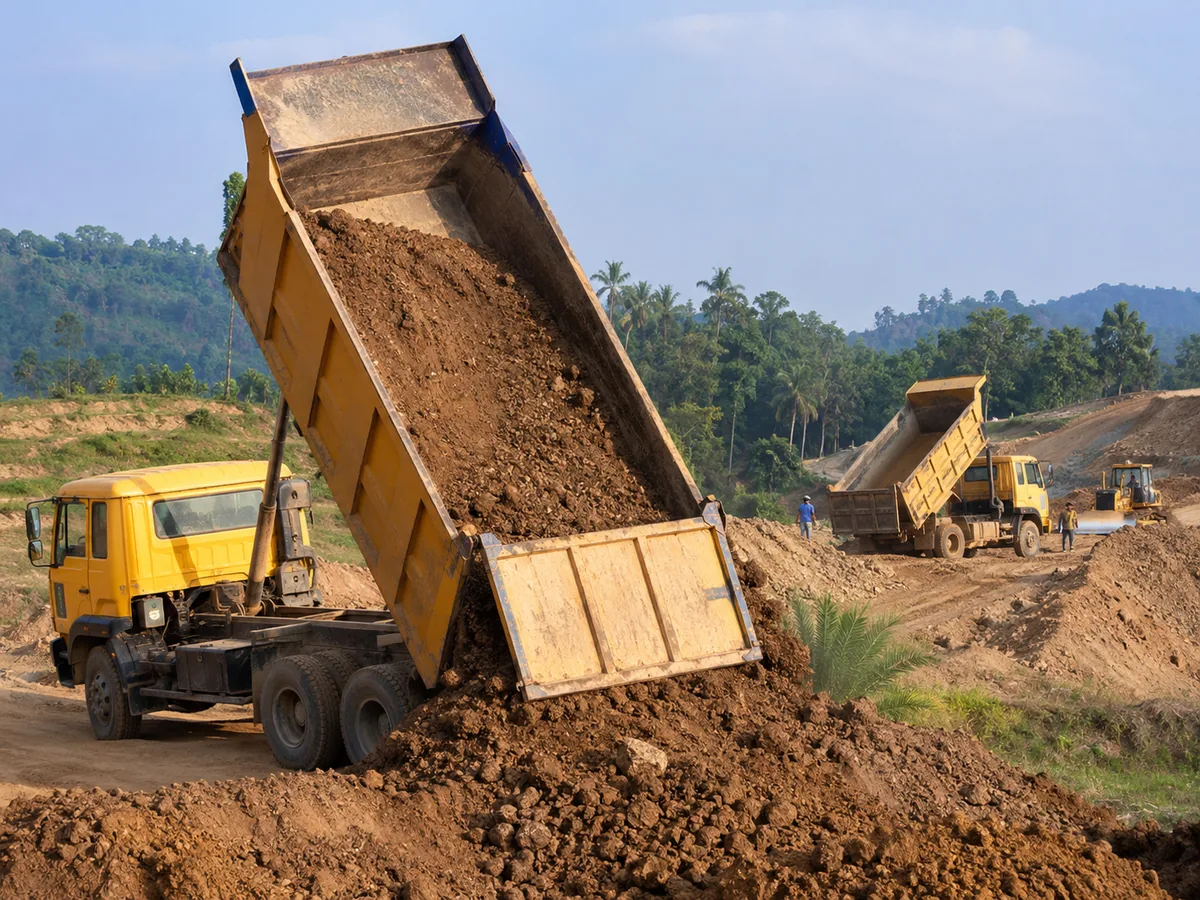 ডাম্প ট্রাক earthwork fleet - RentCTG.com Bangladesh equipment rental image 11