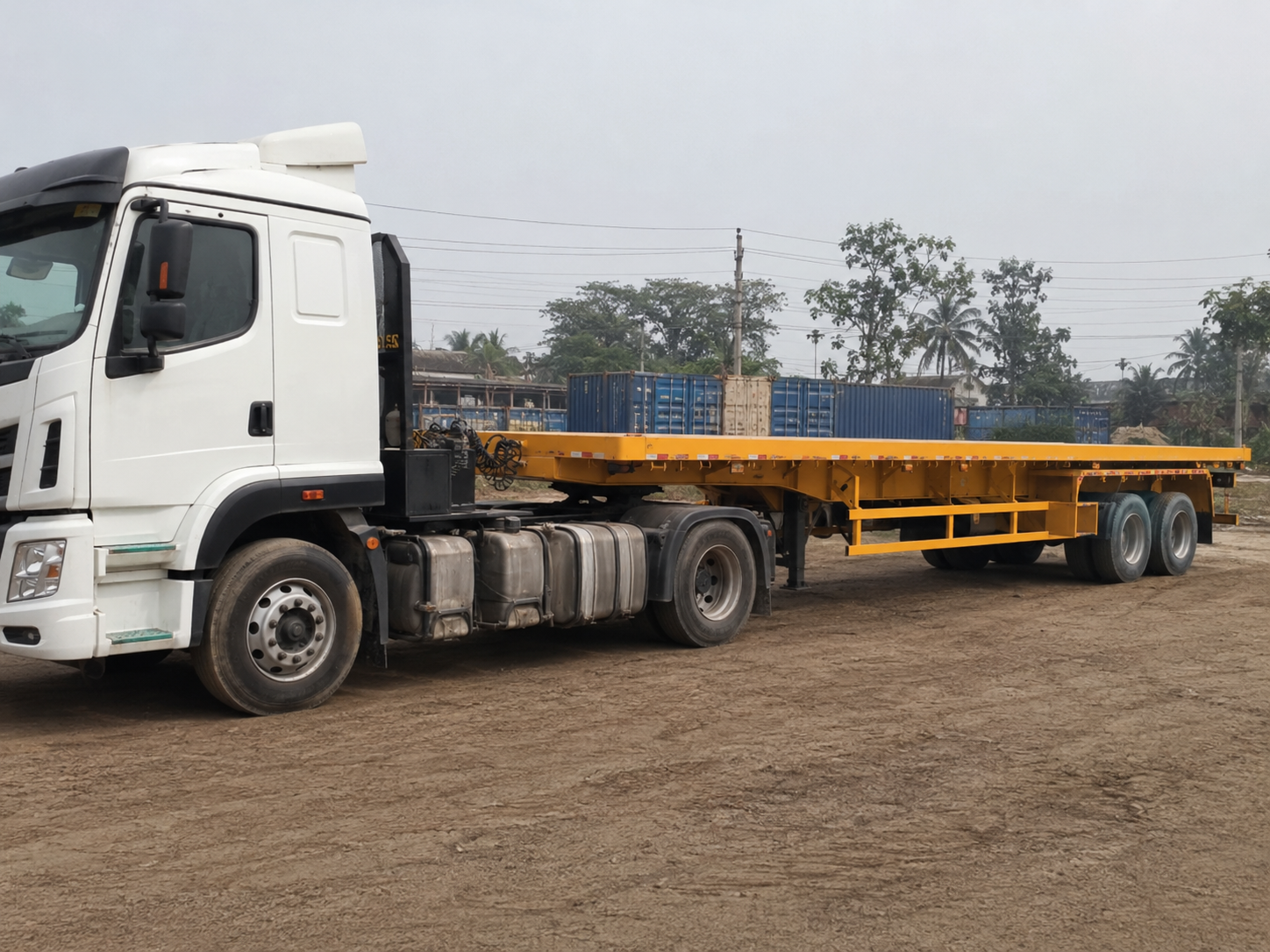 পূর্ণ ট্রেলার / prime mover support